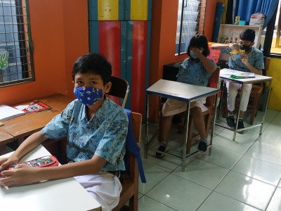 Keg di kelas