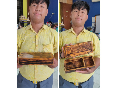 Hasil Karya Siswa Perlombaan Kayu